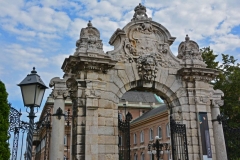 Entrance to Habsburg Steps at Buda Castle