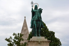 St Stephen's Statue at Fisherman's Bastion