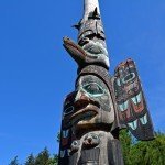 Totem Poles in Ketchikan, Alaska