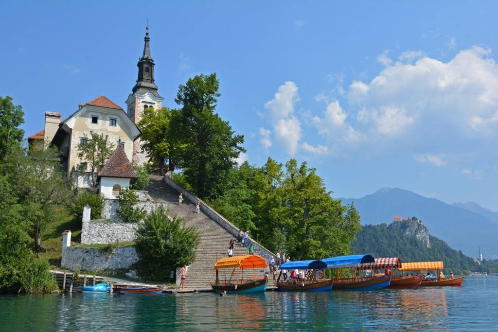Church of the Assumption Lake Bled