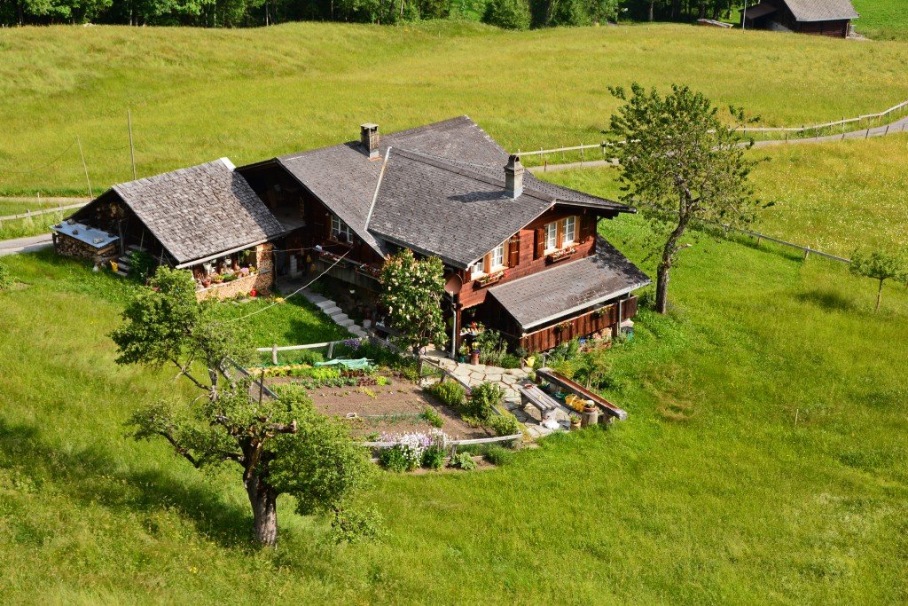 Swiss mountain house
