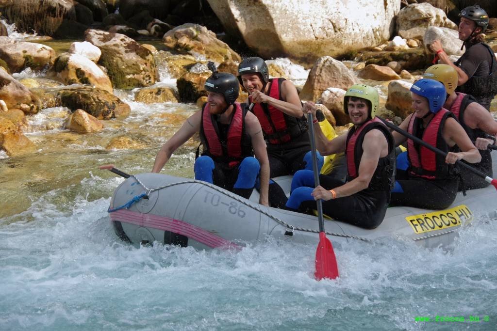 Rafting in Bovec