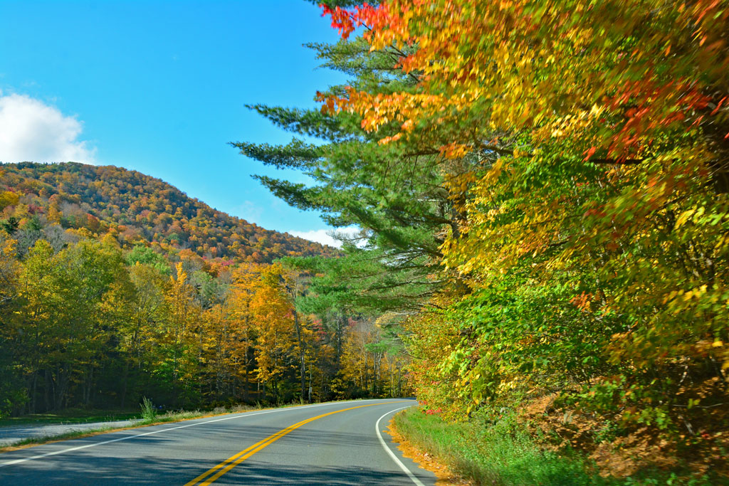 Vermont scenic drives